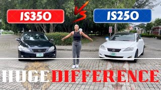 Second generation Lexus IS250 VS IS350: The difference between the best car series for young people