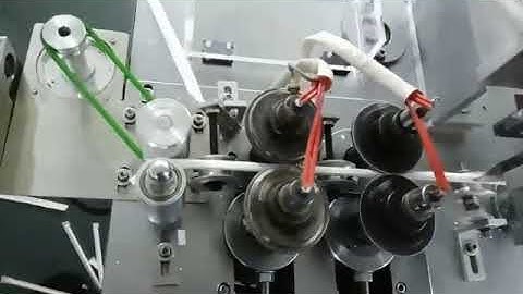 Fully automatic single paper straw packing machine
