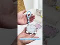 Adorable bear shape + clear mirror!
