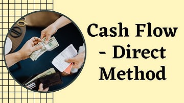 Cash Flow Direct Method Exercise and Explanation Cash Flow Part 2 in Urdu/Hindi