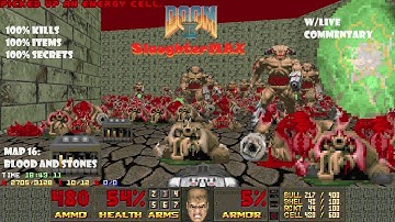 Doom II - SlaughterMax - Map 16 - UV100%