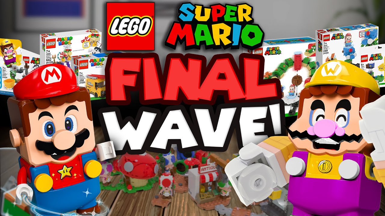 NEW Lego Super Mario THE FINAL WAVE 2024... YouTube