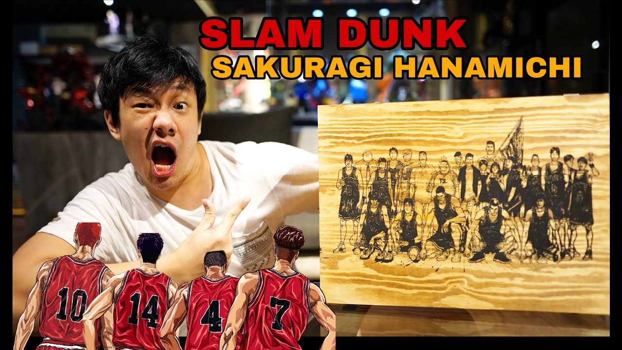 NOSTALGIA ANAK 80 an!! UNBOXING STATUE SLAM DUNK SAKURAGI HANAMICHI ...