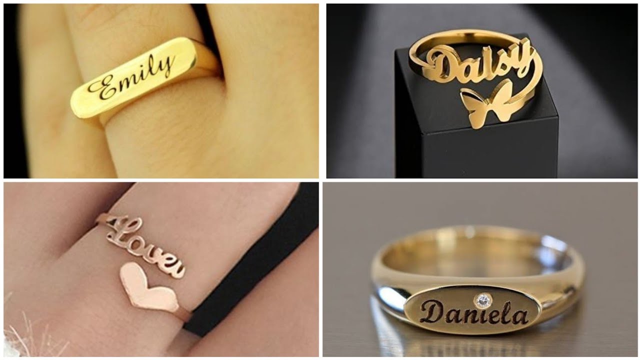 The Perfect Name Ring For Every Woman - My Name Charm, Name Necklaces, Name  Rings & Other Name Jewelry