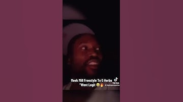 Thumbnail of Meek Mill freestyle over gherbo went legit😭🔥#meekmill#gherbo#wentlegit#swervo#dreamchasers#sub#fyp