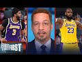 LeBron & Anthony Davis take extension deals w/ Lakers — Broussard reacts | NBA | FIRST THINGS FIRST