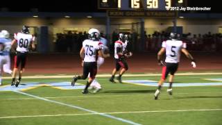 2012 Troy High Warriors Varsity Football Game 1 Highlights