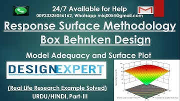 Response Surface Method Box Behnken on Design Expert Step by Step with Report | RSM Part 3