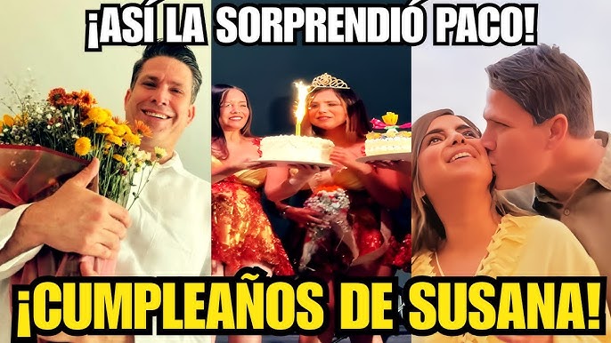 Susana Alvarado rompe el silencio: revela detalles de su romance con Paco Bazán - YouTube