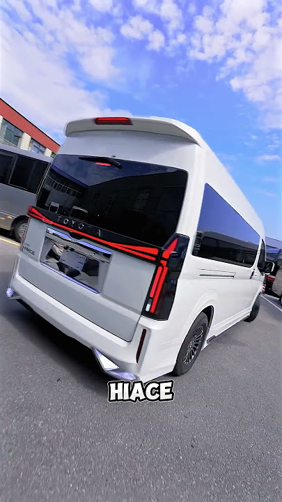 Kelas mewah dari HiAce 2025 Extra Luxury #shortfeed #mobilelegends #toyota #short