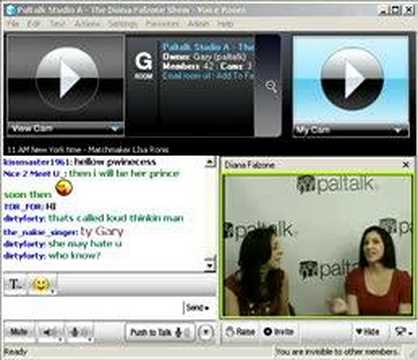 Paltalk Presents Diana Falzone on Paltalk.com