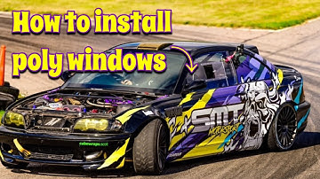 How to install E46 polycarbonate window kit