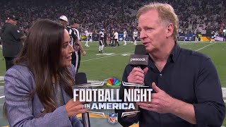 Roger Goodell explains his vision for the NFL's international growth | FNIA | NFL on NBC