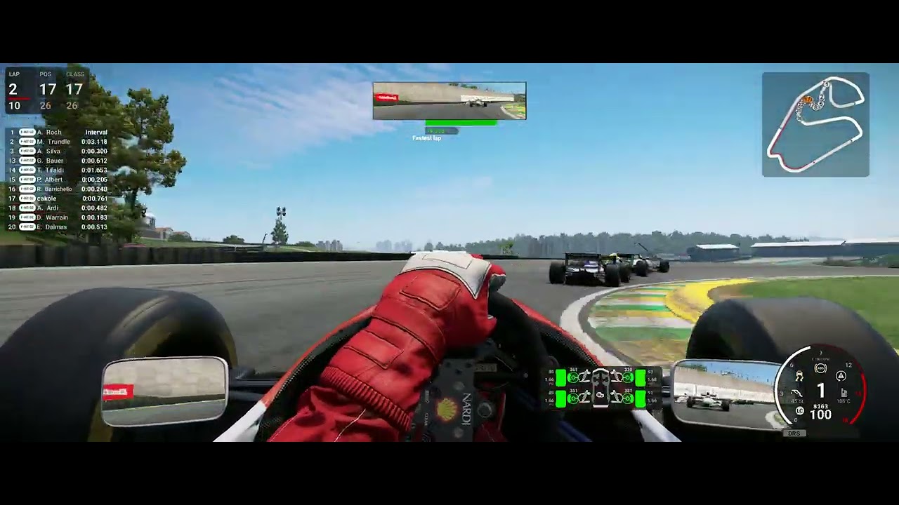 Automobilista 2 - McLaren MP4/8 (tc, drs, active susp.) (demoplay)