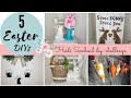 Heidi Sonboul DIY challenge / Dollar Tree Easter DIYs / Budget friendly Spring DIYs