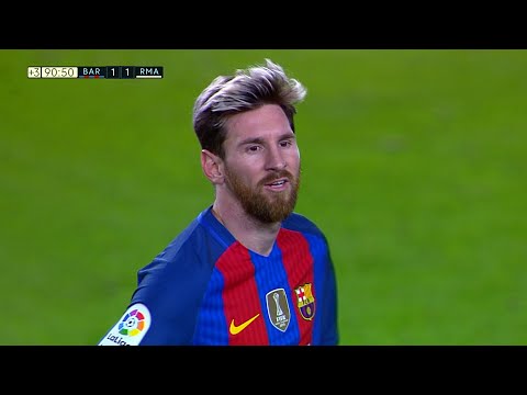 Lionel Messi vs Real Madrid (Home) 2016-17 English Commentary HD 1080i