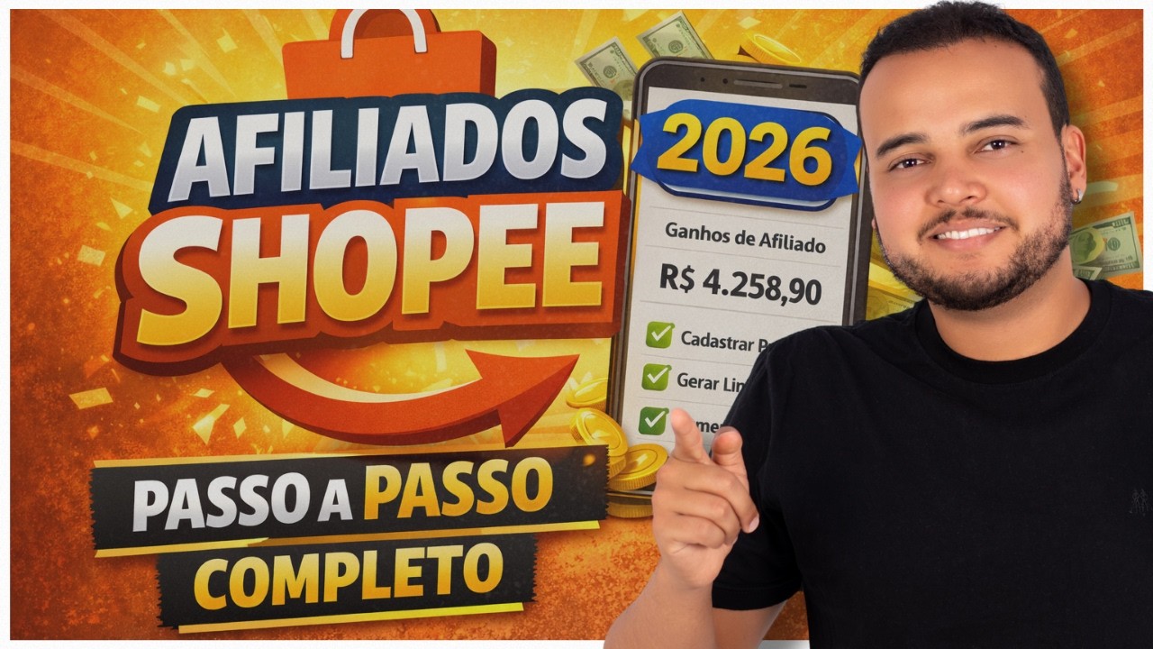 Como configurar Afiliados na Shopee para vender mais em 2026 | Passo a ...