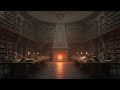 University Study Hall Ambience | Soft Piano for Long Study Sessions