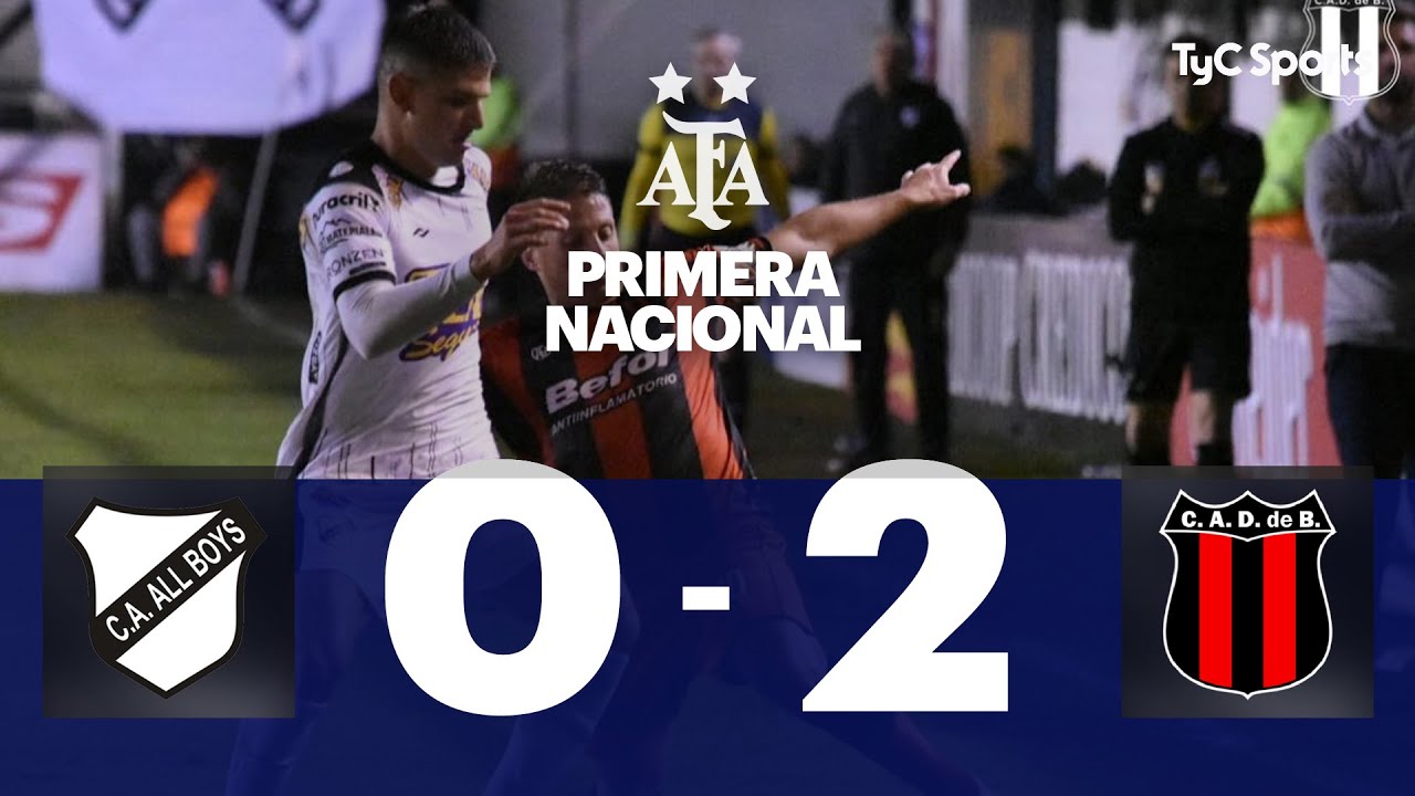 All Boys 0-2 Defensores de Belgrano | Primera Nacional | Reducido (octavos  de final)