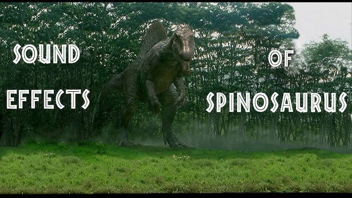 Jurassic Park 3 - Spinosaurus Roar (Best Spinosaurus Roar) - YouTube
