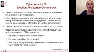 DEF CON Safe Mode Voting Village - Jody Westby - Policy Approach to Resolving Cybersecurity Problems