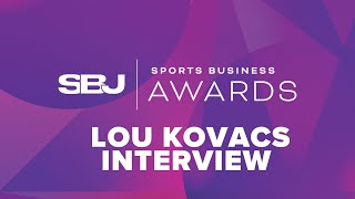 Lou Kovacs at the 2025 Sports Business Awards Post Ceremony