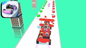 Assemble Run 3D Gameplay 🛵🚙✈️ All Levels 54-55