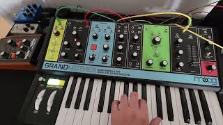 "AND" Logic Gate on a Synthesizer