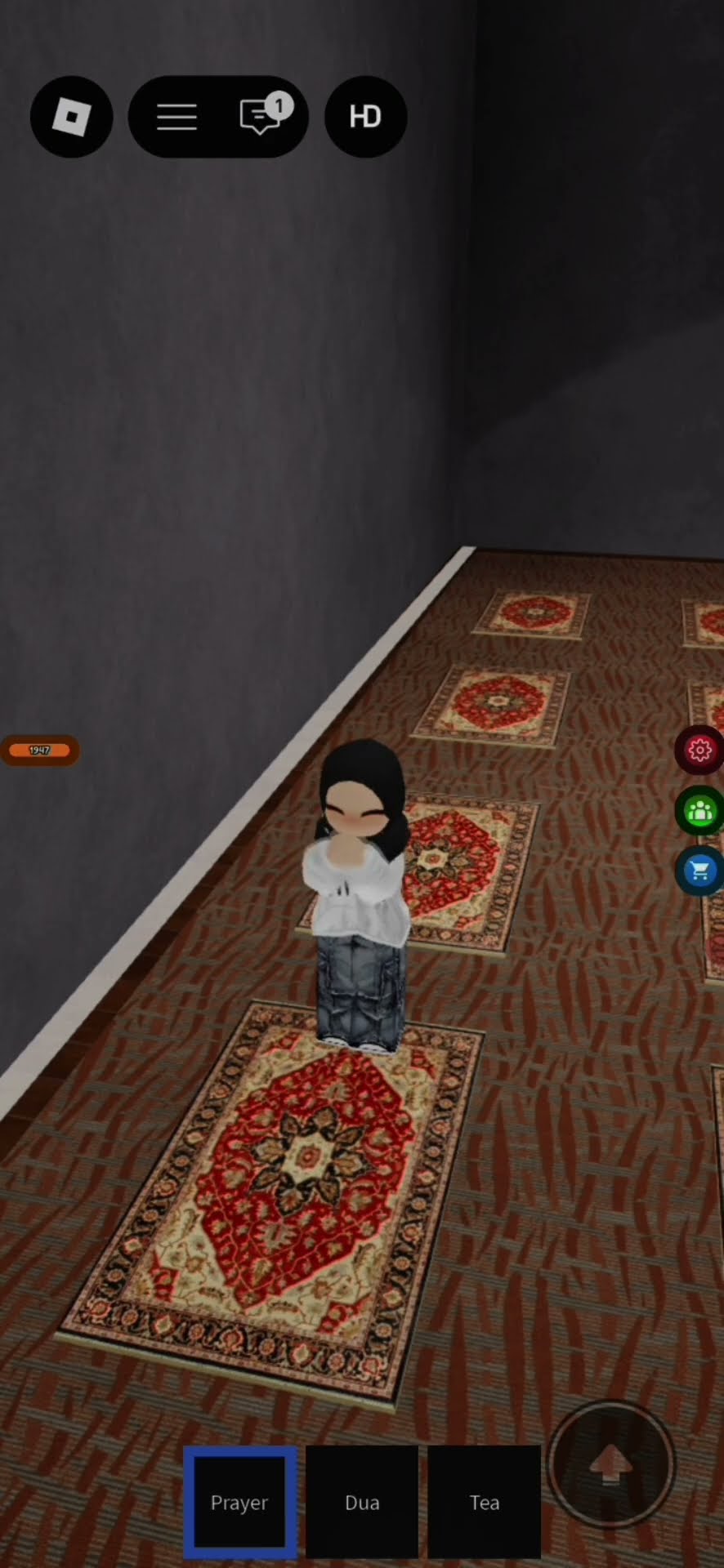 Praying Salah In Roblox Islam 2026 Dua Motivation Roblox Oardefault 