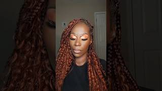 New Fall Glam Inspired Look!  #makeupshorts #fall #transition #makeup #beforeandafter