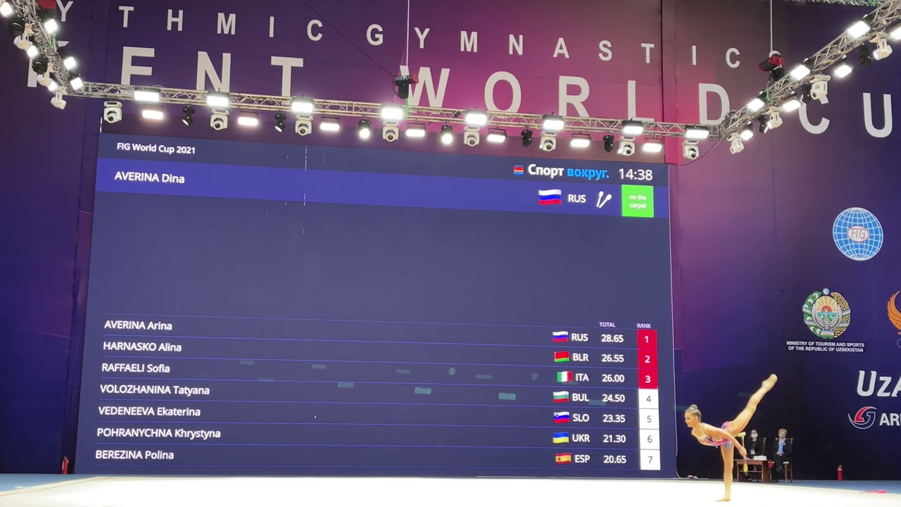 Dina Averina - Clubs EF 28.150 WC Tashkent 2021