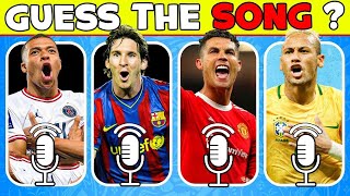 Guess The Song of Football Players ⚽ ⚽Ronaldo's Voice, Messi Sing, Mbappe's Song