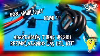 🔧 Adaptar tiras WS2811 para el sistema 💡 Ambilight HDMI del vídeo anterior