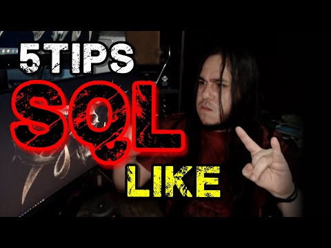 5 TIPS con LIKE en SQL