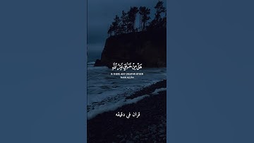 @قران_في_دقيقة قران كريم ارح قلبك وسمعك #قران_في_دقيقة #quran #قرآن #المصحف #احمد_العجمي