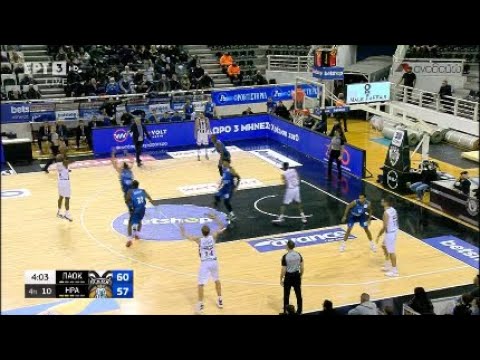 ΠΑΟΚ - Ηρακλής 72-69 3η Αγωνιστική Basket League. (16/10/2021)