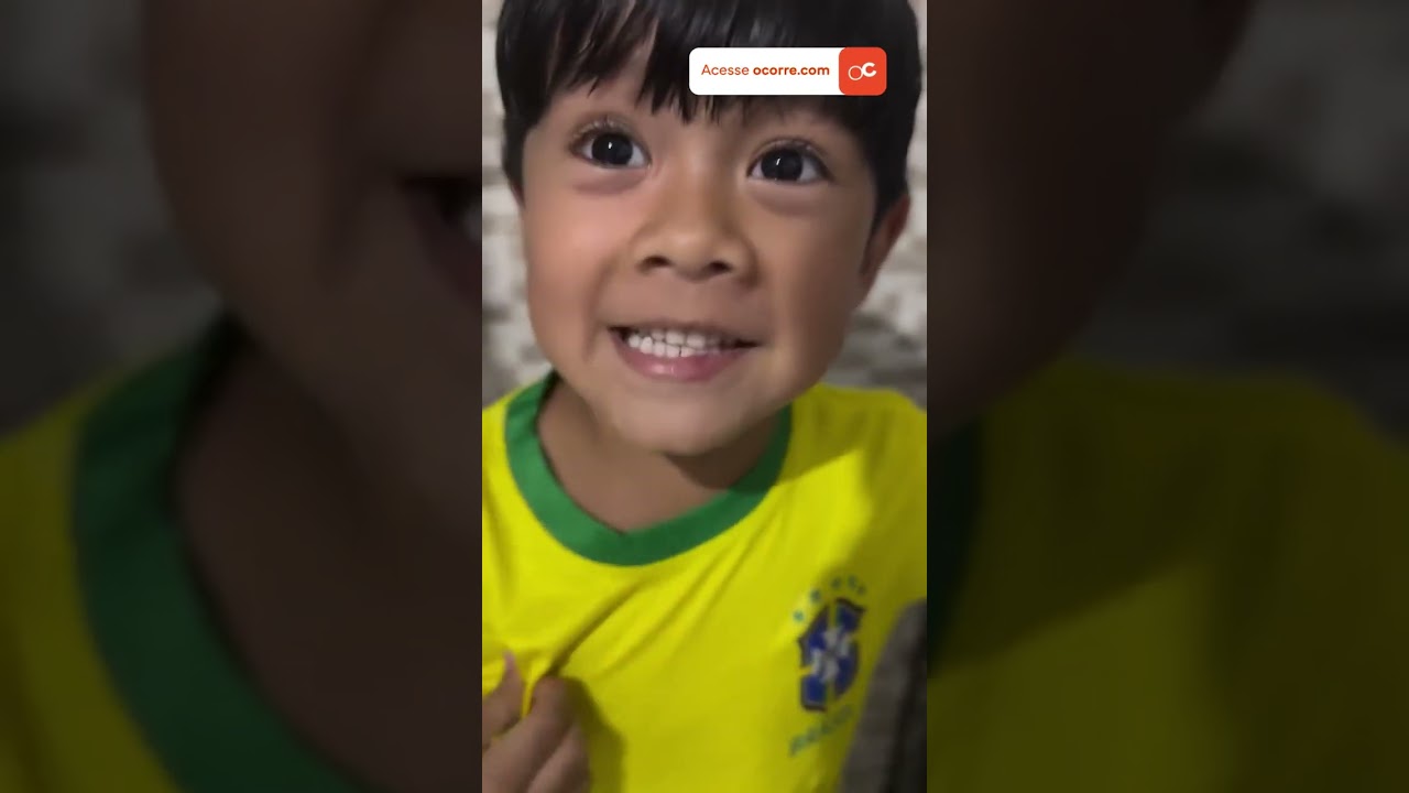 Resposta de mini torcedor encanta a web: "EU SOU UM ÍNDIO BRASILEIRO"