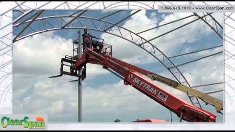 Fabric Building Installer Shares Experience with ClearSpan Fabric Structures