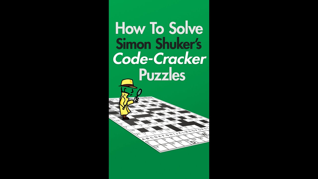 How to solve simon shuker s code cracker puzzles youtube