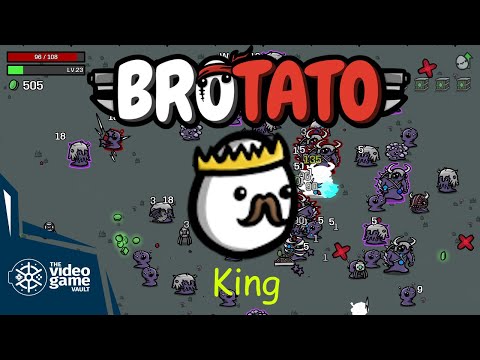 Brotato Abyssal Terrors - King - Danger 0 { PC - 1440 60fps - No Commentary }