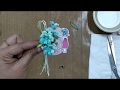 Dress My Craft- Six petal flower with groove tools