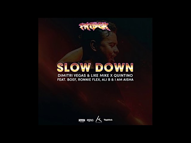 vil beslutte Ensomhed Politik Slow Down (Quintino VIP Mix) - Dimitri Vegas & Like Mike x Quintino -  YouTube