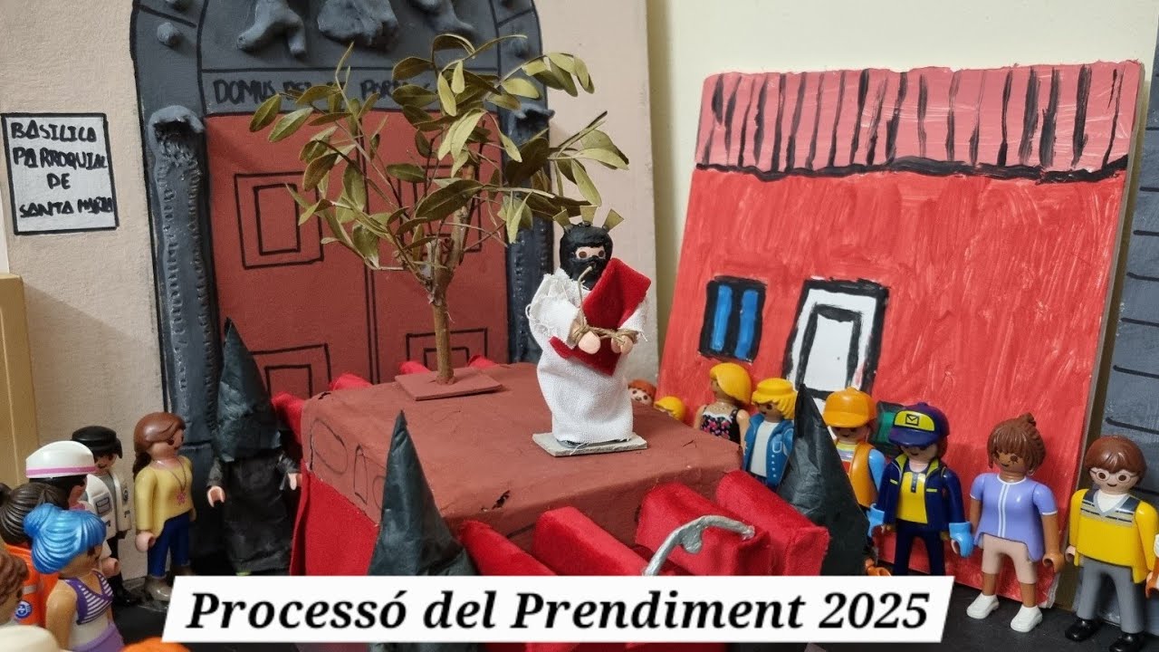 Processó del Prendiment 2025 -Setmana Santa playmobil-