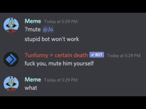 discord bots are becoming self aware - YouTube