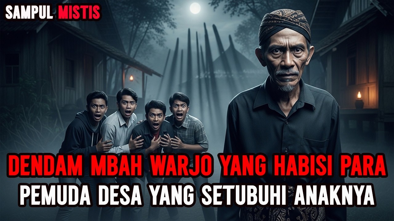 DENDAM MBAH WARJO YANG HABISI PARA PEMUDA DESA YANG TELAH SETUBUHI ANAKNYA HINGGA TRAUMA