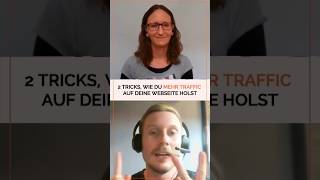 2 Tricks, wie du mehr Traffic auf deine Webseite holst. 🧲