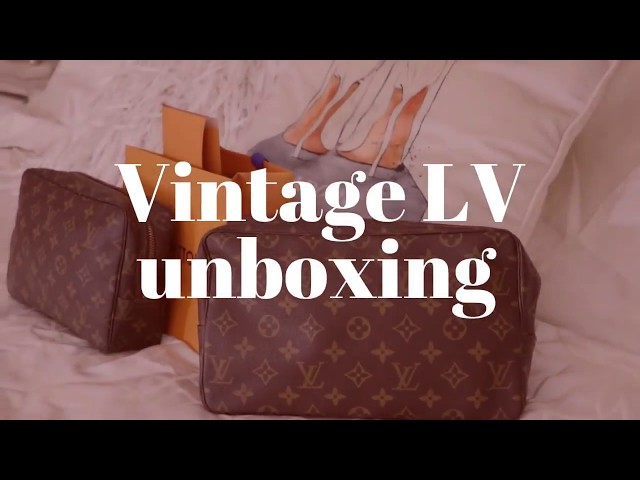 Vintage Louis Vuitton Trouville Multicolour Unboxing 👜 #louisvuitton