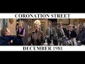 Coronation street  december 1981