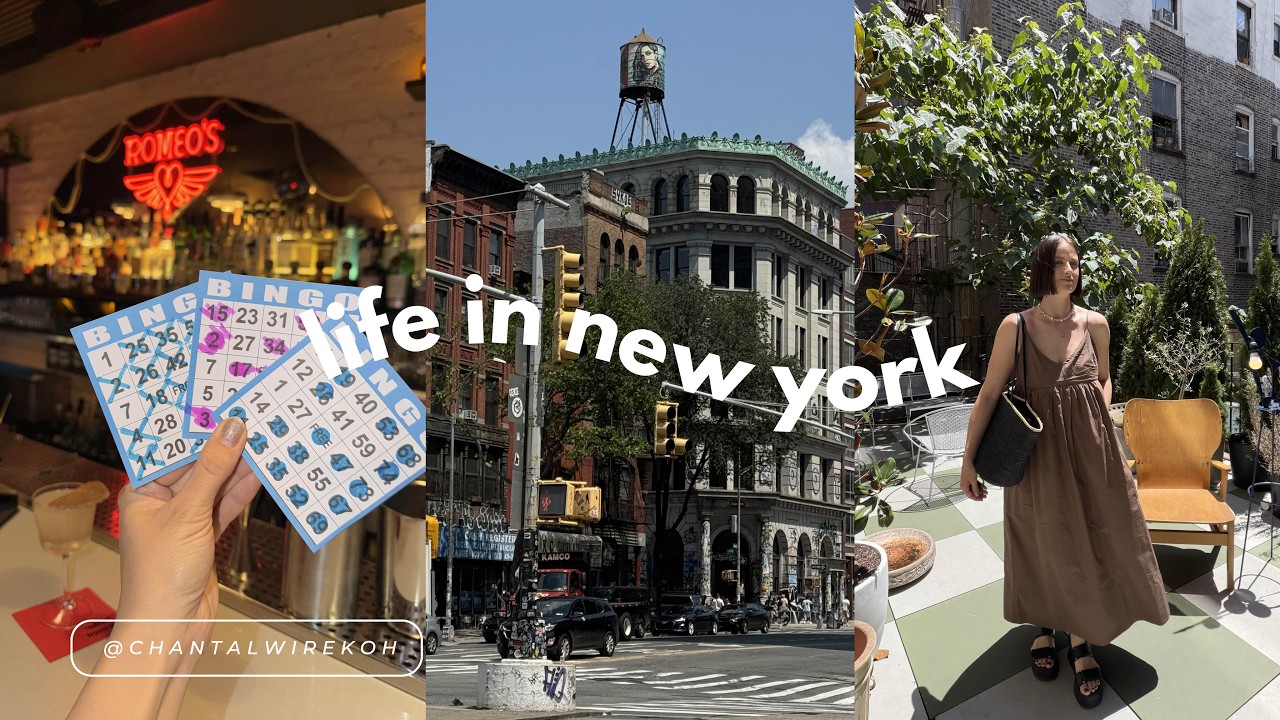 nyc vlog | espresso in soho, summer time haircut & cute bars in east village