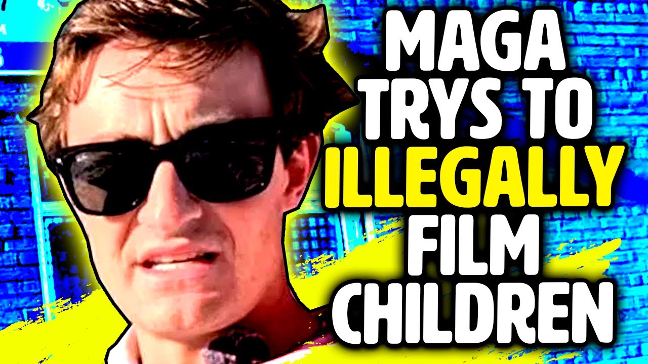 Nick Shirley trying to illegally film children?!?
